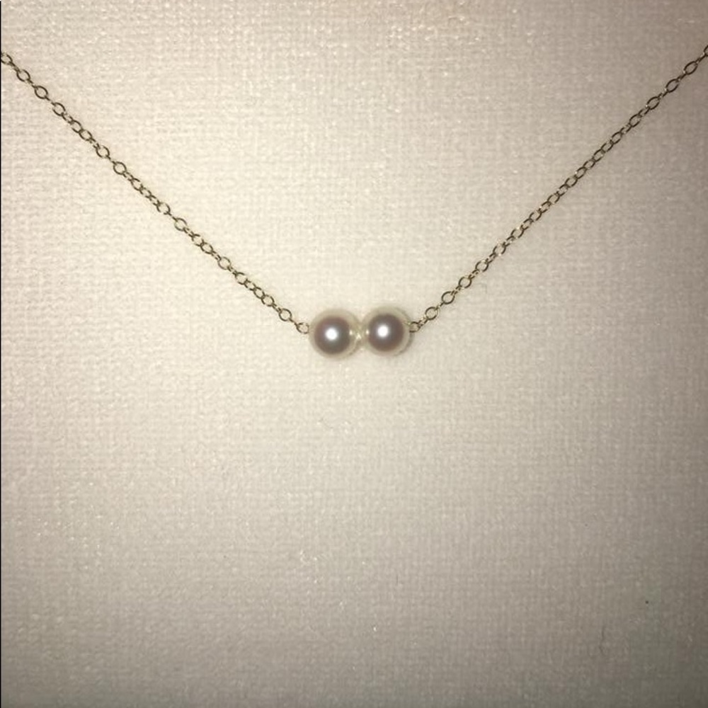 Brand New In Box - 14 Kt Gold Add a Pearl Necklace
